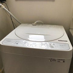 シャープ製洗濯機の画像