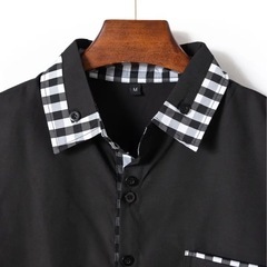 【新品】半袖ボタンシャツ　XXLの画像