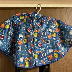 プラレールのレインポンチョ♪ 80〜100cm