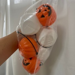 ハロウィン　小物入れの画像