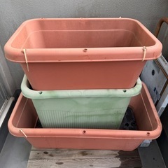 プランター　台車　収納ケース