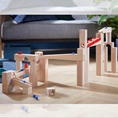 【25％オフ】HABA クーゲルバーン 積み木 ビー玉転がし グッドトイ ピタゴラスイッチ スロープ ハバ ドイツ ブラザージョルダン 知育 木のおもちゃ の画像