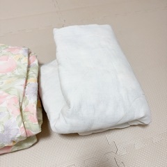 掛ふとん セット 毛布 タオルケット シングル 5枚 花柄 ペットにもの画像