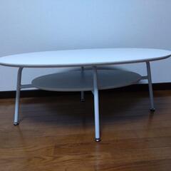 ホワイトセンターテーブルの画像