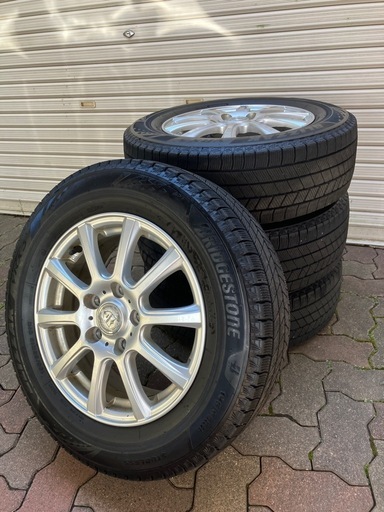 BS BLIZZAK VRX3 195/65R15　スタッドレス　2022年　ホイール付