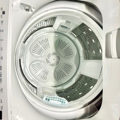 【美品】2023年製 日立 HITACHI　ビートウォッシュ 7K洗濯機　BW-V70Jの画像