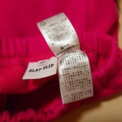 美品【80cm】子供 ベビー服 スカート 女の子 秋冬 厚手 裏起毛 濃いピンクの画像
