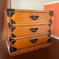 【譲ります】和風　小物入れ　棚