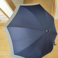雨傘　日傘　兼用　ネイビー