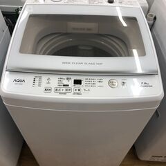 ★ジモティ割あり★ アクア　AQUA 洗濯機 AQW-V7M(W) 7.0kg 21年製 動作確認／クリーニング済み SJ7200