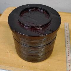 0928-140 丸型お重  3段