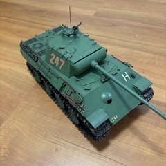 戦車のプラモデル