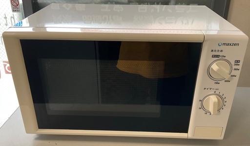 【RKG-219】特価！MAXZEN /電子レンジ/JM17BGZ01/中古品/2021年製