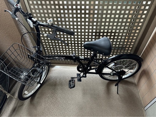 折畳み自転車　6段ギア