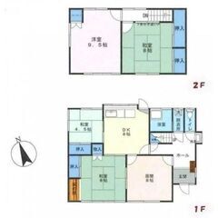 💙フリーレント1ヶ月！敷礼０！《5DK》市原市♦コンビ二徒歩圏内...