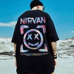 【5L】ゆったりオーバーサイズ Tシャツ 大きいサイズ　新品 若...