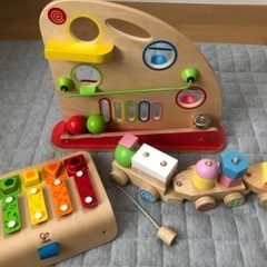 木製おもちゃ3点セット  Hape　ハペ　Edute　エデュテ 