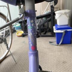 一輪車　スタンド付きの画像