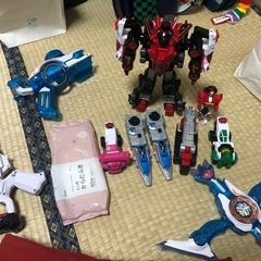 DX  ルパンレンジャーのまとめおもちゃの画像