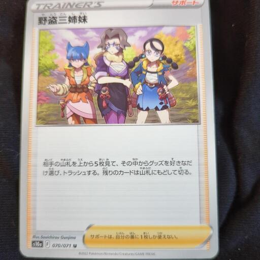 【野盗三姉妹】ポケモンカード！コレクションされている方必見！