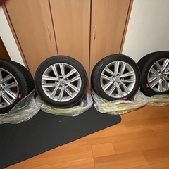 210 クラウン　純正ホイール　　2017年製スタッドレス装着　　　