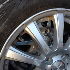 ラクティスのタイヤ4本あげます！の画像