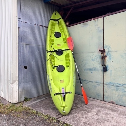 s0928602 ●引き取り限定● カヌー オールセット ウォータースポーツ マリンスポーツ カヤック パドル 中古品