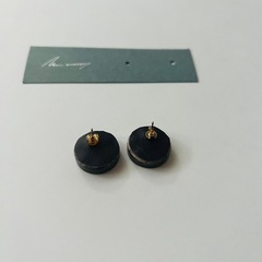 【美品】　Nu アクセサリー ビンテージ タイル ピアスの画像