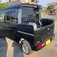 車検つき‼️ハイゼットカーゴ‼️希少のデッキバン‼️人気のブラック‼️の画像