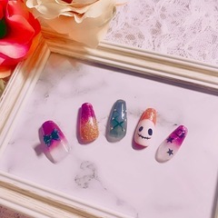 【10月予約開始🎃】出張ネイル💅(HEMAアレルギー対応)