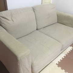 10/2処分予定　2人掛けソファ