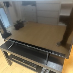 SHARP テレビ42v レコーダーテレビ台セット