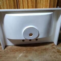 お話し中　洗面ボウル　シンクの画像