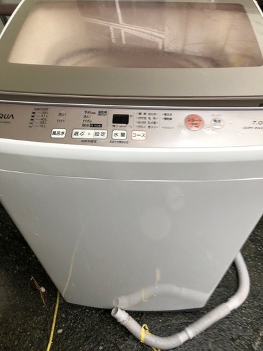 【取引中】AQUA洗濯機７㌔2018年製
