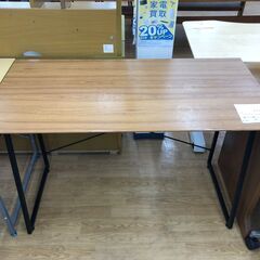 ★ジモティ割あり★  ワークデスク ブラウン W120×D60×...