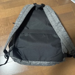 無印　リュック　グレーの画像