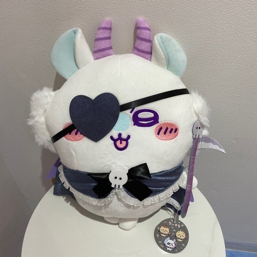 購入者決定‍♀️新品ちいかわ　てんし♡あくま　あくまなBIGぬいぐるみ