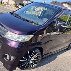 ICターボ・パドルシフト・ローダウン！ワゴンRスティングレー！車...