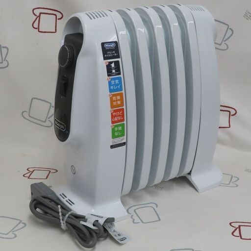 ♪DeLonghi/デロンギ 小型オイルヒーター NJM0505 500ｗ♪