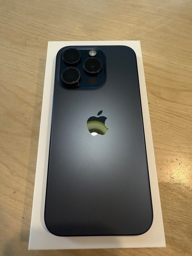 iPhone15Pro 256GBブルーチタニウム