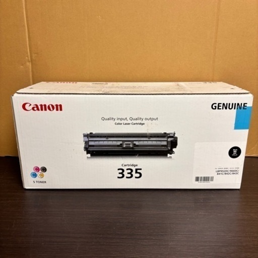 s0928605 未使用品 Canon キャノン Cartridge335 インクカートリッジ 事務用品 備品 コピー機 インク交換 インクジェット 中古品