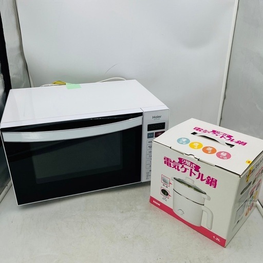 【✨‼️一人暮らしにオススメ‼️✨】ハイアール電子レンジ マルチケトル まとめ