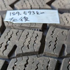 中古スタッドレスタイヤ4本 DUNLOP WINTER MAXX WM02 175/70R14 84Qの画像