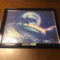 ラッセン　置き時計&ジグソーパズルの画像
