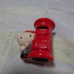 陶器キティ筒型ポスト