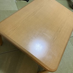 コタツテーブルの画像