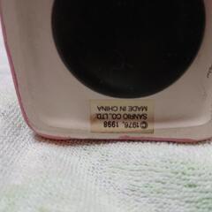 陶器？キティ縁結び貯金箱の画像