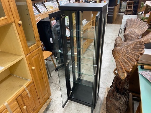 【愛品館 江戸川店 キャビネット】木村商事 コレクションキャビネット ID:155-051496-007
