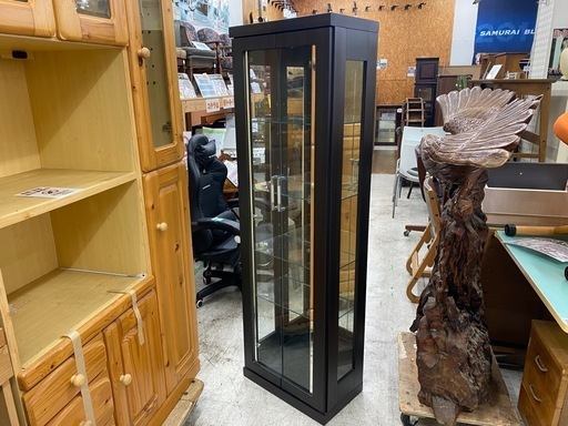 【愛品館 江戸川店 キャビネット】木村商事 コレクションキャビネット ID:155-051496-007