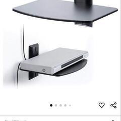 値下げ　Blu-rayなどの台　壁掛けラック